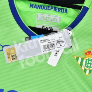 2018-19 Real Betis Player Issue Third Shirt #17 JOAQUIN (L) Kappa Pro Kombat BNWT - Image 4