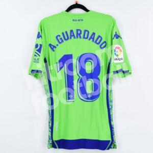 2018-19 Real Betis Player Issue Third Shirt #18 A. GUARDADO (M) Kappa Pro Kombat BNWT