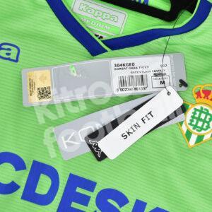 2018-19 Real Betis Player Issue Third Shirt #18 A. GUARDADO (M) Kappa Pro Kombat BNWT - Image 4