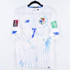 2022 Panama Away Shirt Match Worn #7 vs USA FIFA World Cup Qualifers - Image 3