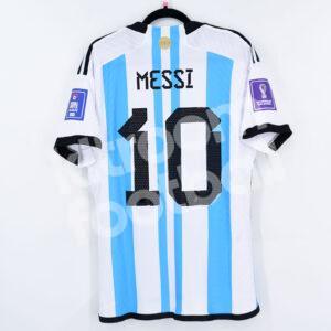 FIFA World Cup 2022 Argentina Home Shirt #10 MESSI (L) Final vs France BNWOT - Image 1