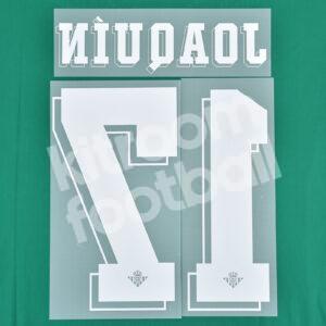 Original Playe Issue 2021-22 Real Betis Name Set Europa #17 JOAQUÍN - Image 3