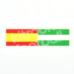 2011-12 Málaga CF Spain Flag Patch Bandera Parche Repro