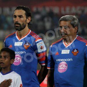 2014-15 FC GOA Home Shirt #7 PIRES Match Worn India Club XXL - Image 5