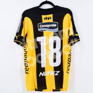 2015 Peñarol Uruguay Home Shirt #18 Match Issued Un  Worn (M)  Excellent