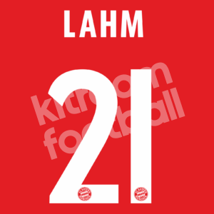 2013-15 Bayern Munich Home Name Set #21 LAHM (Repro)