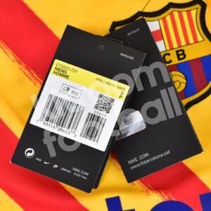 2021-22 Barcelona Senyera Shirt #30 GAVI *BNWT* S Europa League - Image 4