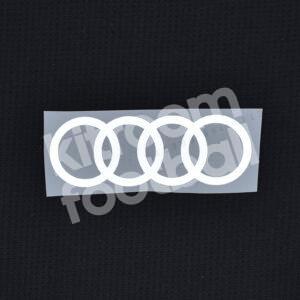 Bayern Munich AUDI Sponsor Patch White Repro v2