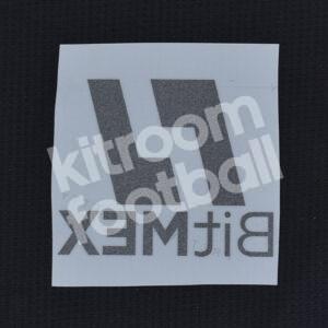 AC Milan BitMex Sponsor Patch White Repro - Image 3