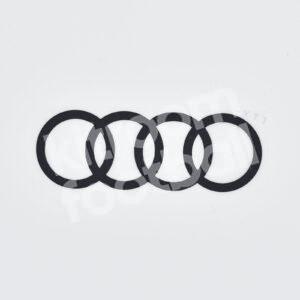 Bayern Munich AUDI Sponsor Patch Black Repro v2 - Image 4