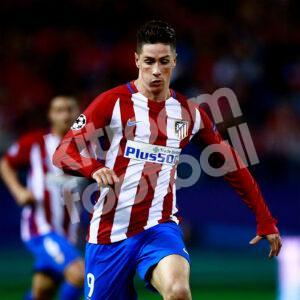 2016-17 Atletico Madrid Home Shirt #9 F. TORRES Player Issue Match (L) - Image 5