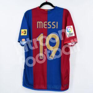 2006-07 Barcelona Home Shirt #19 MESSI Nike (Excellent) L