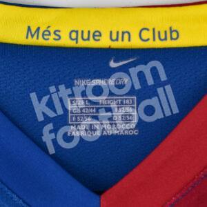 2006-07 Barcelona Home Shirt #19 MESSI Nike (Excellent) L - Image 4