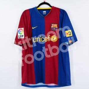 2006-07 Barcelona Home Shirt #19 MESSI Nike (Excellent) L Fit Dry - Image 3