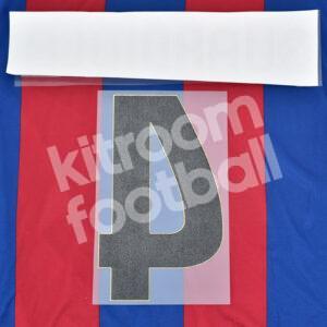 Official 2010-11 Barcelona Home Name Set #4 GUARDIOLA Sipesa - Image 3