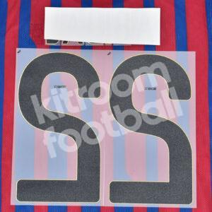Original Player Issue 2011-12 Barcelona Name Number Set #22 ABIDAL Sipesa - Image 3
