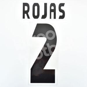 2001-03 Malaga CF Home Name Number Set #2 ROJAS Repro