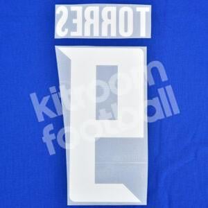 2019 Sagan Tosu Japan Home Name Number Set #9 TORRES Repro - Image 4