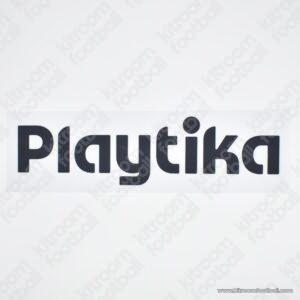 Original Player Issue 2017-18 Sevilla CF Playtika Sponsor Patch Black v1