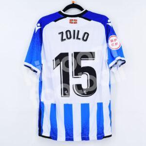2020-21 Real Sociedad B Home Shirt #15 ZOILO Match Worn M Excellent