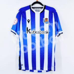 2020-21 Real Sociedad B Home Shirt #15 ZOILO Match Worn M Excellent - Image 3