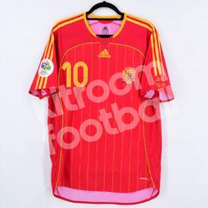 Spain World Cup 2006 Home Shirt #10 REYES Player Issue Formotion L (Very Good) - Image 3