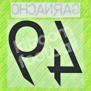 2022-23 Manchester United Third Name Number Set #49 GARNACHO Cup Repro - Image 3