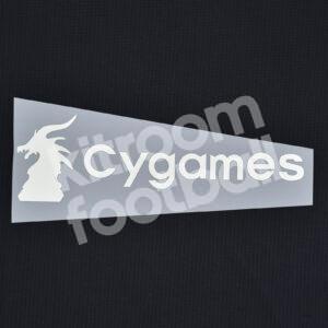 Juventus Cygames Sponsor Patch White Repro