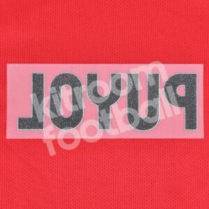 2006-07 Barcelona Name Block PUYOL Repro - Image 3