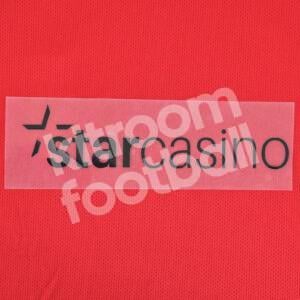 2017-18 Girona STARCASINO Sponsor Patch Black Repro