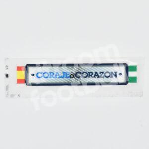 2013-14 Málaga CF Patch Parche Banderas Coraje y Corazon