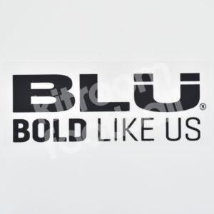 Official Valencia CF Blue Bold Like Us Sponsor Patch Black