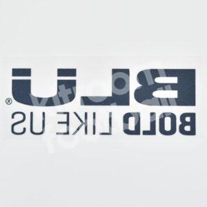 Official Valencia CF Blue Bold Like Us Sponsor Patch Black - Image 3