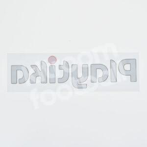 Original Player Issue 2017-18 Sevilla CF Playtika Sponsor Patch Black v2 - Image 3