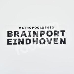 2019-24 PSV Sponsor Patch BRAINPORT EINDHOVEN Black Repro