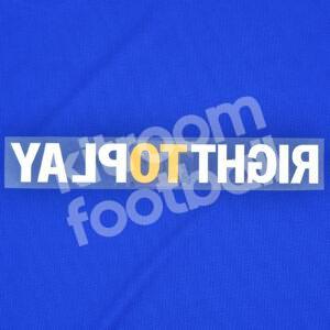 2011-12 Chelsea Home Right To Play Sponsor Patch Repro - Image 3