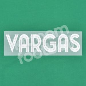 Official 2015-16 Real Betis Home Name Block VARGAS White