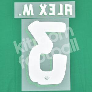 Original Player Issue 2016-17 Betis Away Name Number Set #3 ALEX Moreno - Image 3