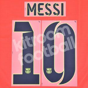 Original Player Issue 2014-15 Barcelona Away Name Number Set #10 MESSI Sipesa
