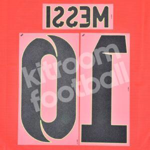 Original Player Issue 2014-15 Barcelona Away Name Number Set #10 MESSI Sipesa - Image 3