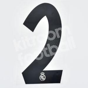 Original Player Issue 2018-19 Real Madrid Home Number #2