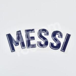 Original Player Issue 2018-21 Barcelona Away Name Block MESSI Navy Blue La Liga