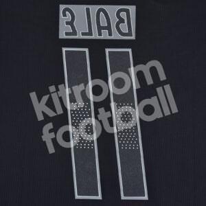 Original Player Issue 2018-19 Real Madrid Away Name Number Set #11 BALE - Image 3