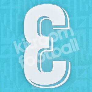 Official 2019-20 Barcelona Third Number #3 La Liga Stadium Avery - Image 3