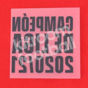 Official 2020-21 Atletico Madrid CAMPEON DE LIGA 2020/21 MDT Patch Sipesa - Image 3
