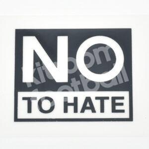 2020-21 Chelsea NO TO HATE Sponsor Patch Black Repro