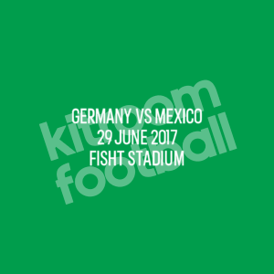 FIFA Confederations 2017 Mexico Home MDT Patch vs Germany White Repro