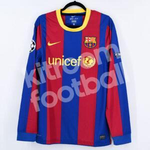 2010-11 Barcelona Player Issue Shirt #10 MESSI (M) Champions League L/S ** - Image 3