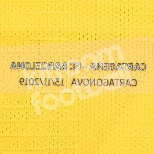 2019-20 Fc Barcelona Away MDT Match Details Patch Friendly Game vs Cartagena Repro - Image 3