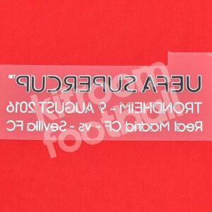 UEFA Supercup 2016 Sevilla Match Details MDT Patch vs Real Madrid Repro - Image 3